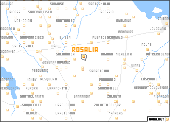 map of Rosalía