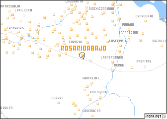 map of Rosario Abajo