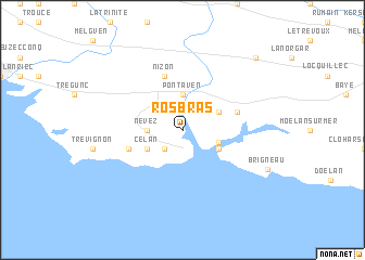 map of Rosbras