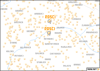 map of Rosci