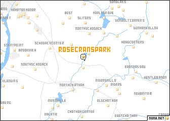 map of Rosecrans Park