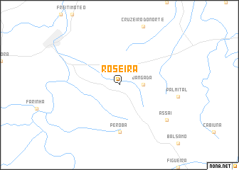 map of Roseira