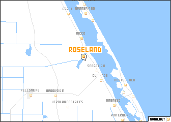 map of Roseland