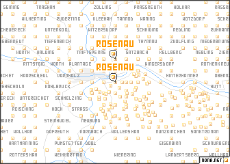 map of Rosenau