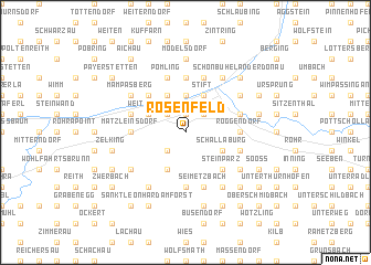 map of Rosenfeld