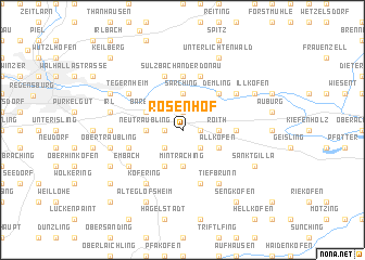 map of Rosenhof