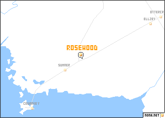 map of Rosewood