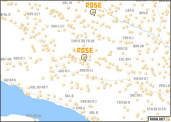 map of Rose