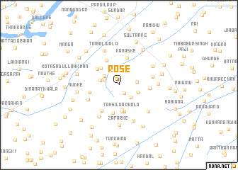 map of Rose