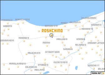 map of Roshchino