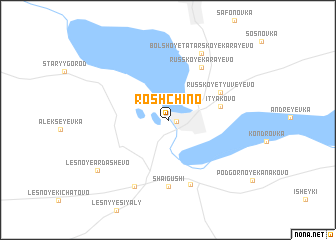 map of Roshchino