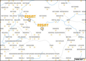 map of Rosint