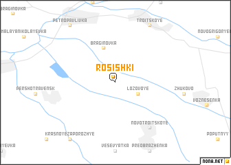 map of Rosishki