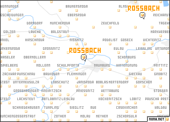map of Roßbach