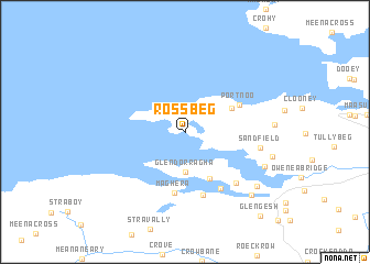 map of Rossbeg