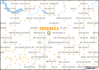 map of Rossberg