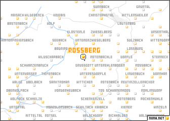map of Roßberg