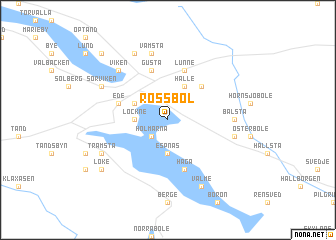 map of Rossbol