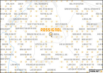 map of Rossignol