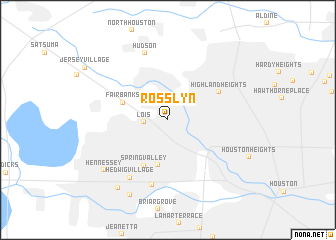 map of Rosslyn