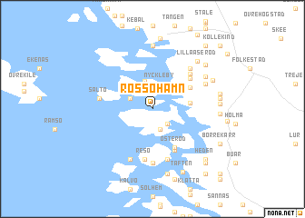 map of Rossöhamn