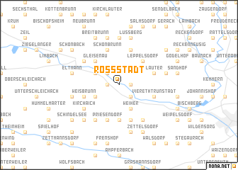 map of Roßstadt