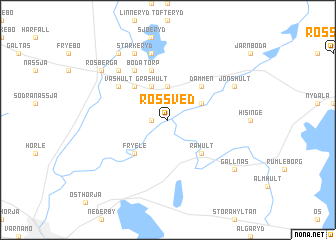 map of Rössved