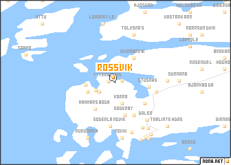 map of Rossvik