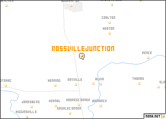 map of Rossville Junction