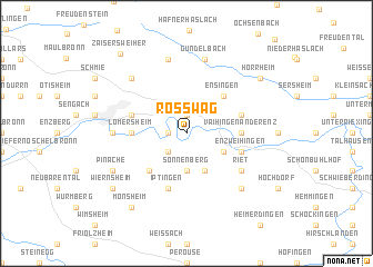 map of Roßwag