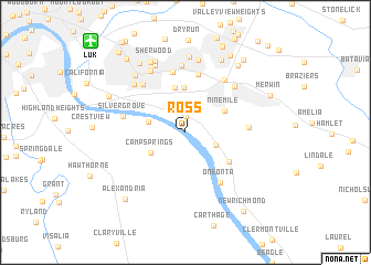 map of Ross