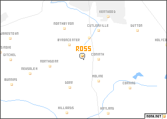 map of Ross