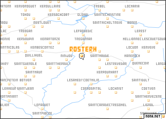 map of Rosterh