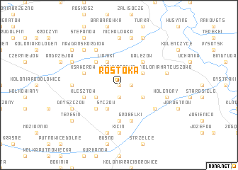 map of Rostoka