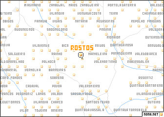 map of Rostos