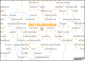 map of Rostrojo Grande