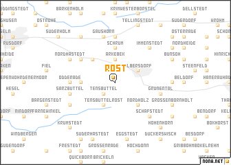map of Röst