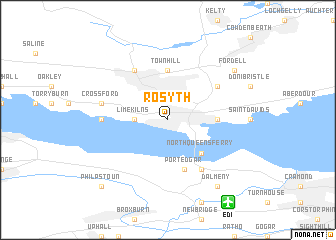 map of Rosyth