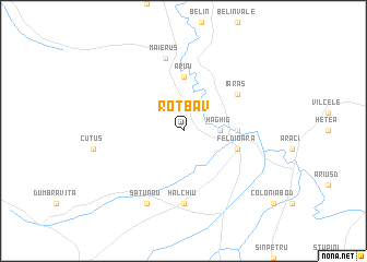 map of Rotbav