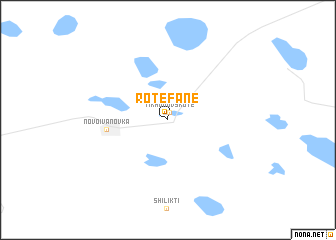 map of Rote-Fane