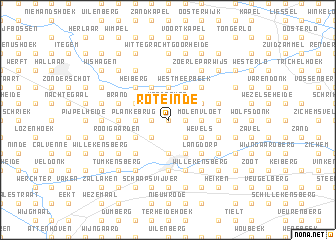 map of Roteinde