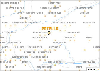 map of Rotella