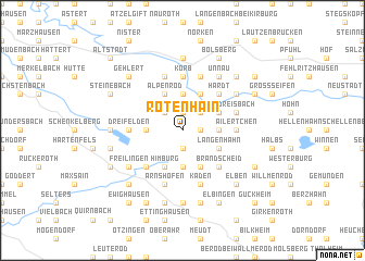 map of Rotenhain