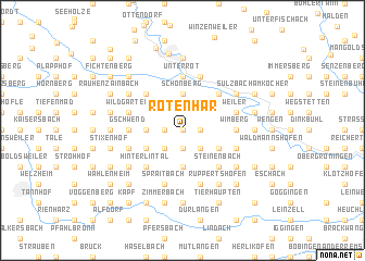 map of Rotenhar