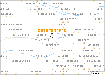 map of Rothenberga