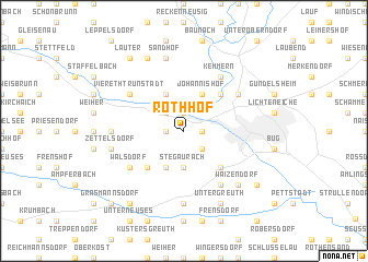 map of Rothhof