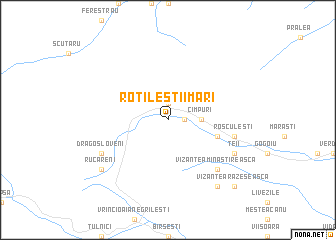 map of Rotileştii Mari