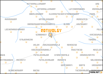 map of Rőtivölgy