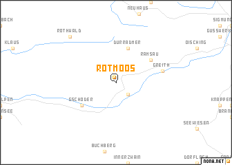 map of Rotmoos