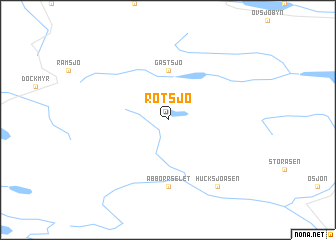 map of Rotsjö